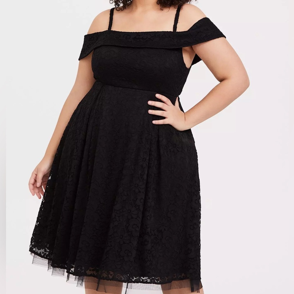 Torrid Lace Skater Dress